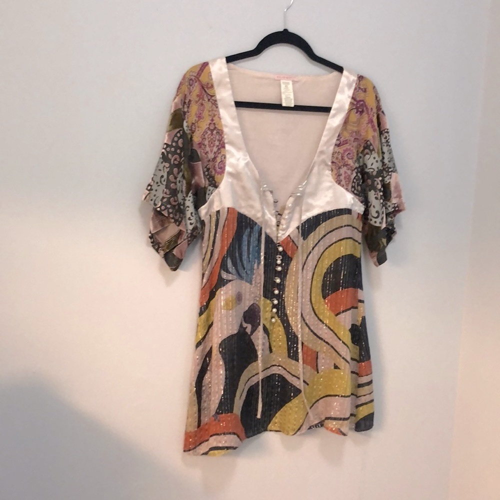 Vintage Custo tinsel Dress